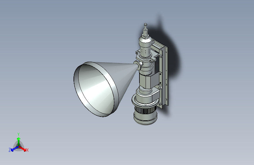 奶油搅拌机3D模型图纸 STP格式