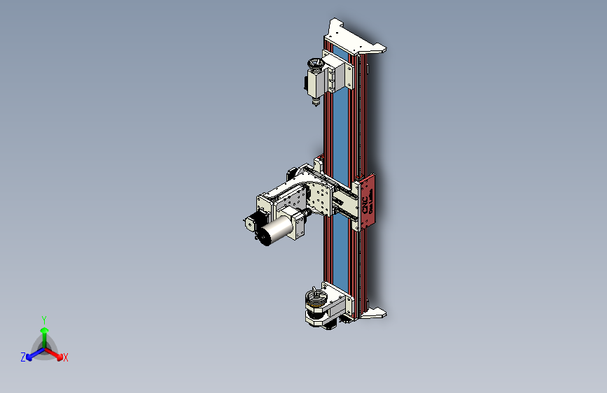 Original小型数控车削车床3D数模图纸 f3d igs step格式