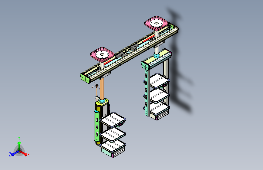 医用吊塔180ES三维模型