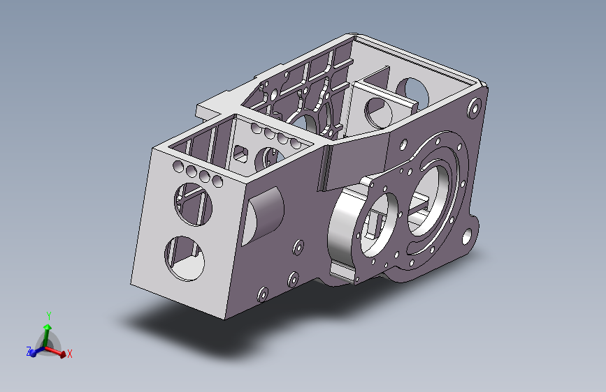 基于solidworks传动箱体结构设计及加工路线拟定  