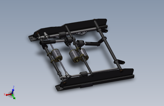 长城汽车座椅电动滑轨的设计与分析