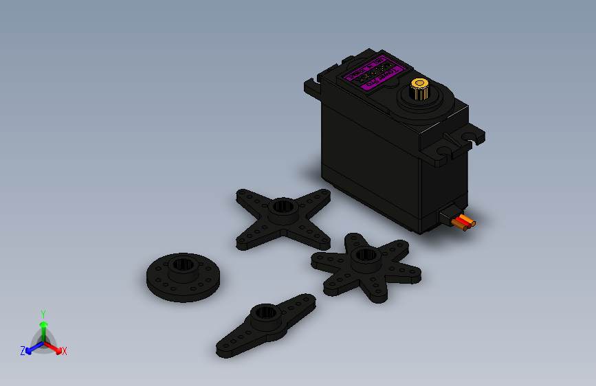 Servo+Motor+MG996R_+一字摇臂