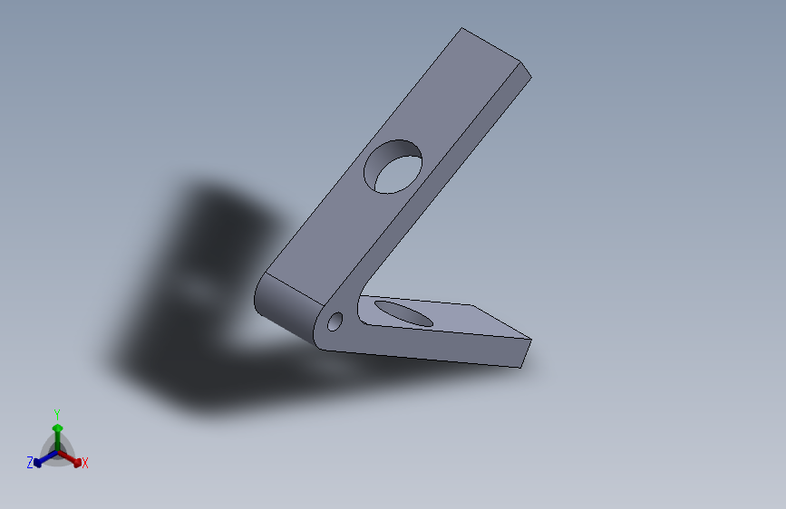 SW建模练习题-practice 92_SOLIDWORKS 2016_模型图纸下载 – 懒石网
