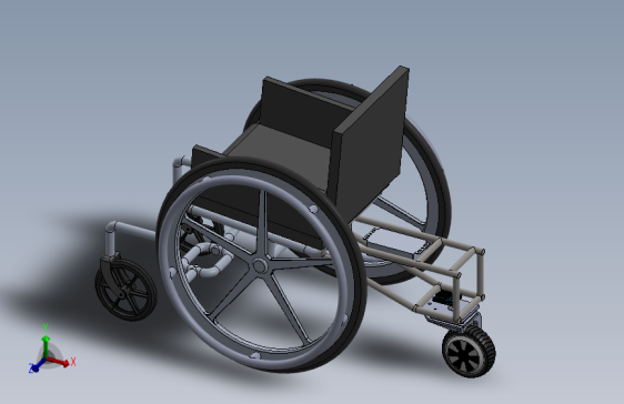 轮椅设计sw