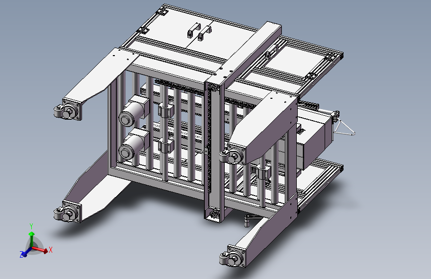 自动封箱机3D档