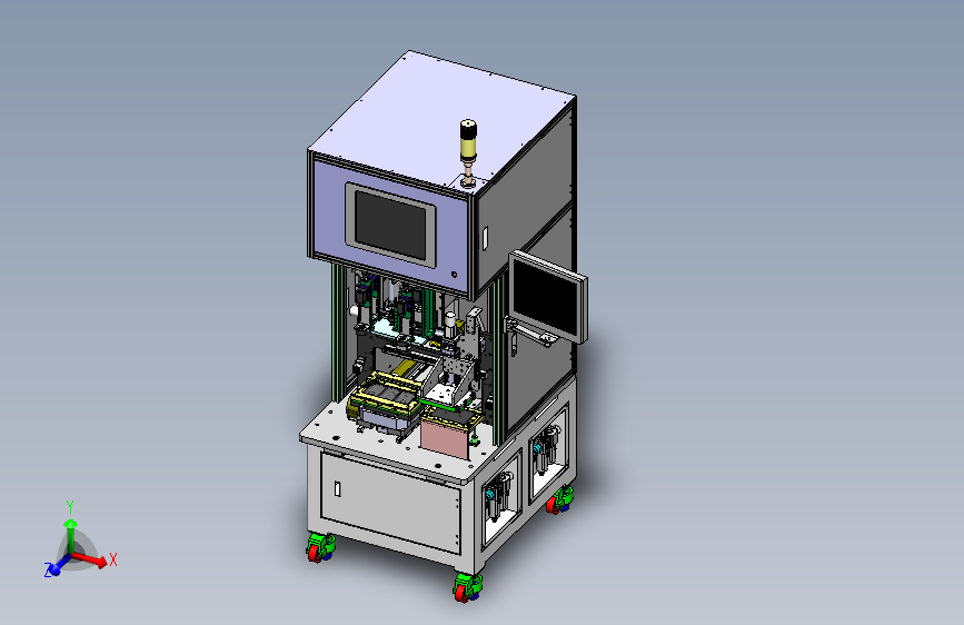 平板电池组装机