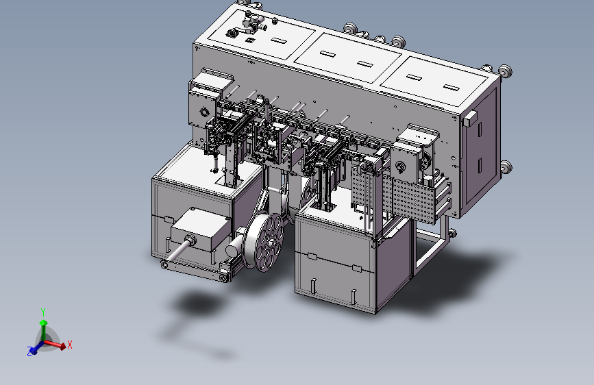 新设计自动组装机3D模型