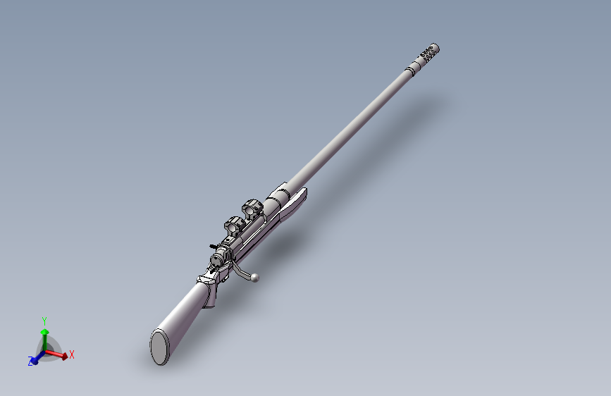 50BMG狙击步枪