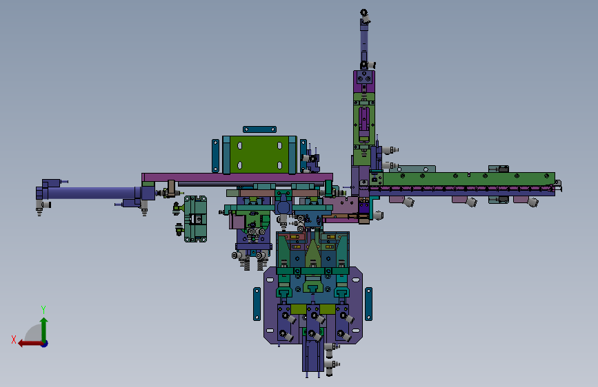 HD450自动机_SOLIDWORKS 2010_模型图纸下载 – 懒石网