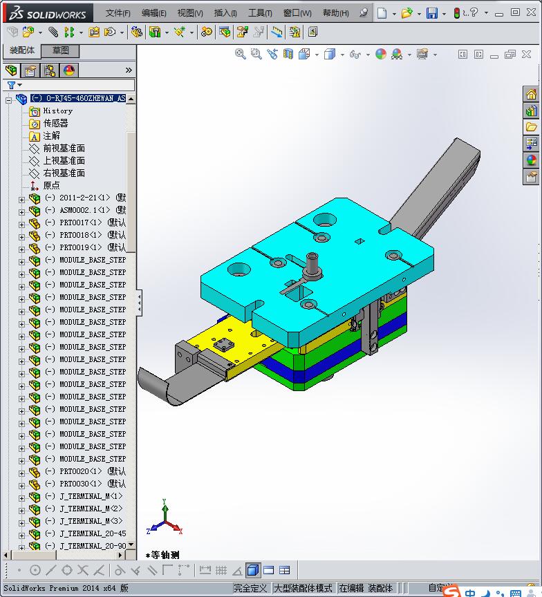 RJ45自动内模下料