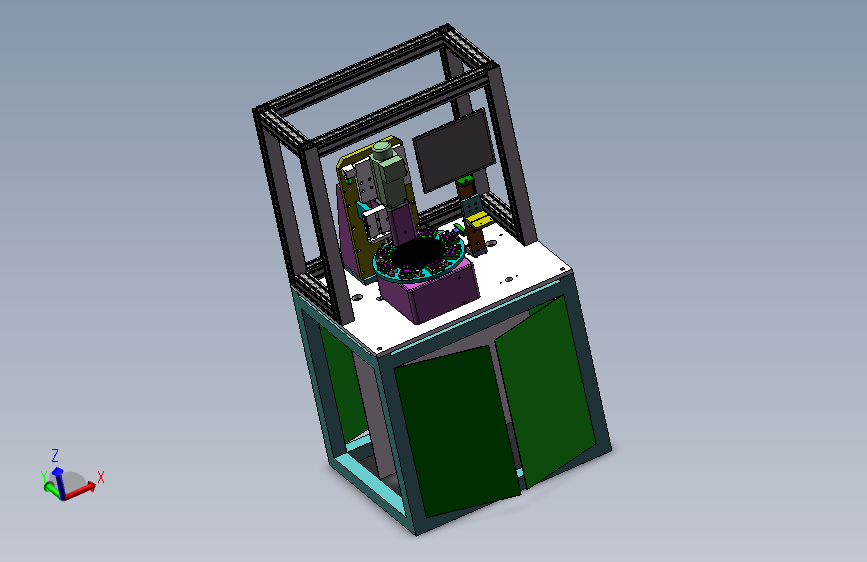 USB 外壳打孔机_SolidWorks