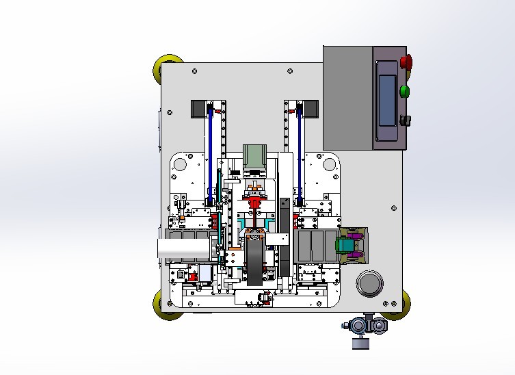 电子部件载带切断机设备设计模型
