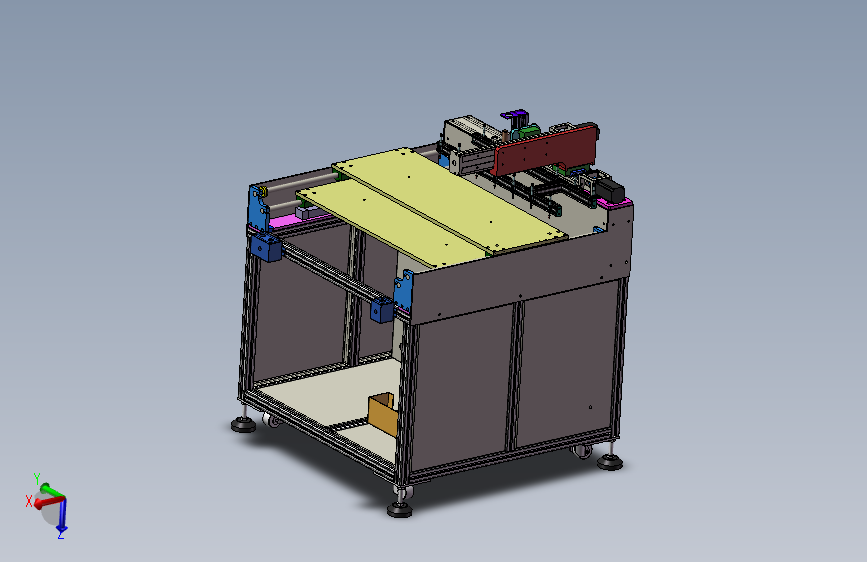 计算机按键功能检测设备3D模型