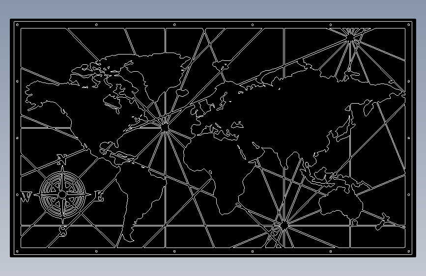 世界地区地球板块模型