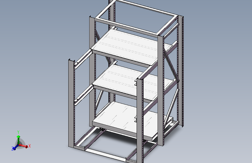 模具存放架（活动抽板）