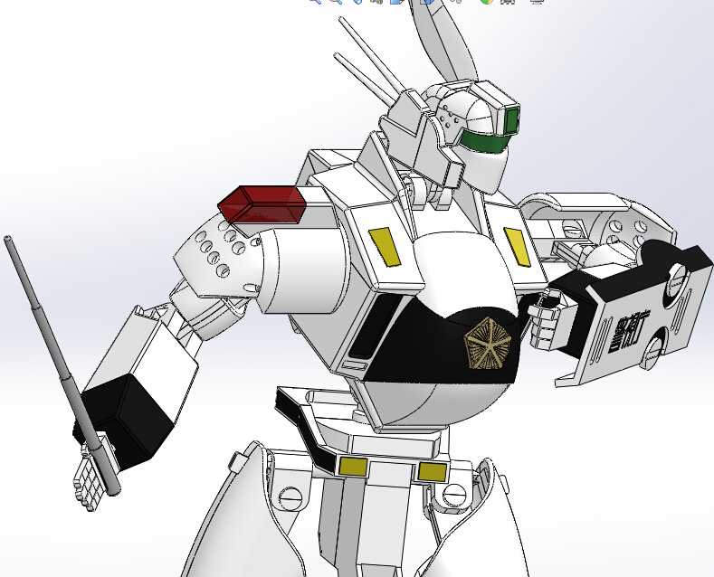 机动警察AV-98英格拉姆1号机-机器人