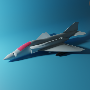 F-4战斗机模型图