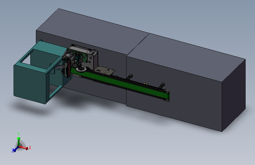 自动化贴膜机、贴附柔性电路板的贴膜机3D模型