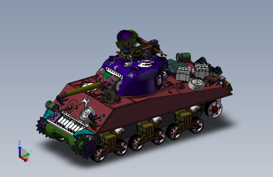 M4A3谢尔曼坦克