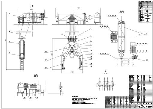 E0906-钢厂钢卷起吊装置设计CAD+说明书