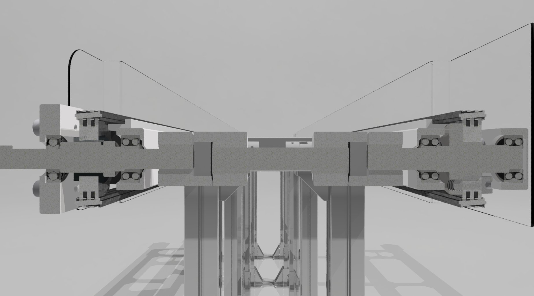 2500x700x300链式输送机3D图纸 IGS STP CATIA INVENTOR
