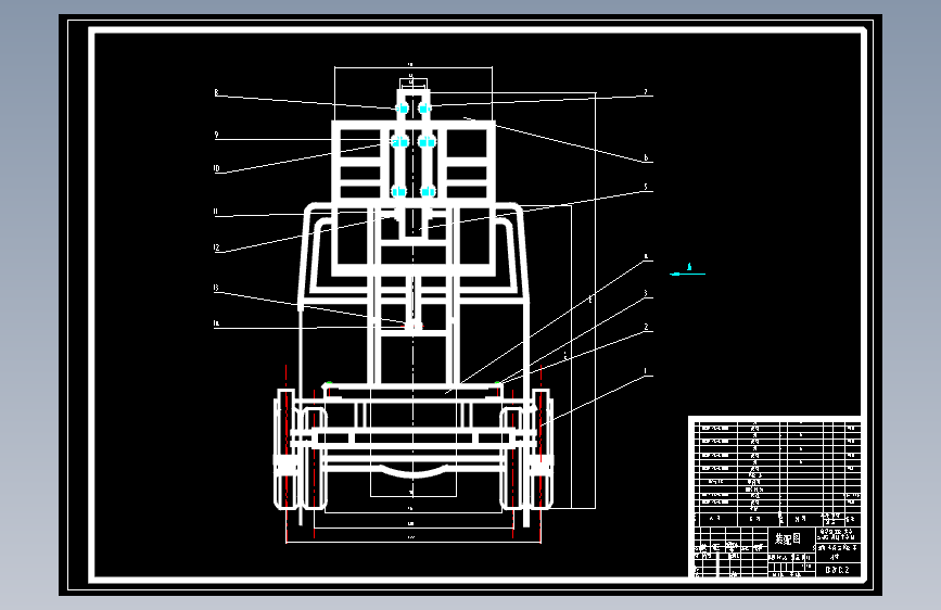 QC417-折叠臂式高空作业车设计与研究[全套CAD和文档]