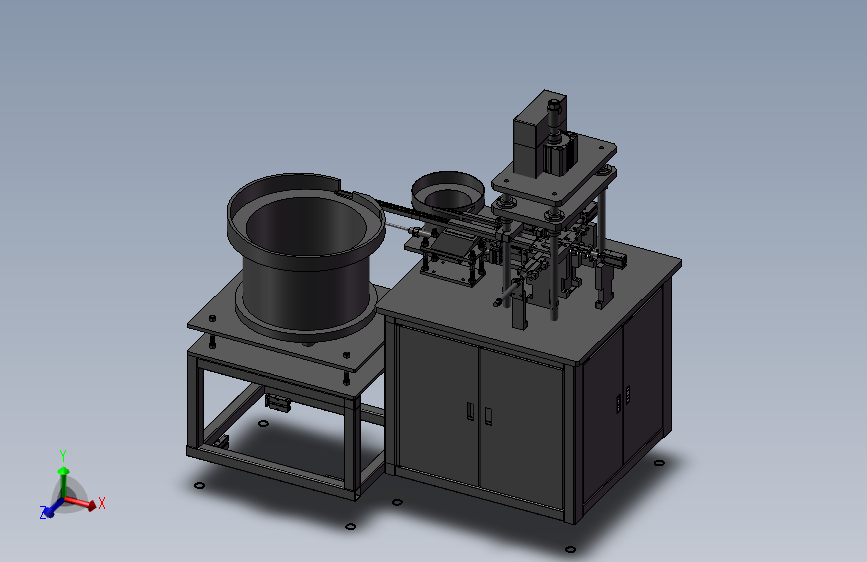 非标自动化覆膜码垛机3D模型