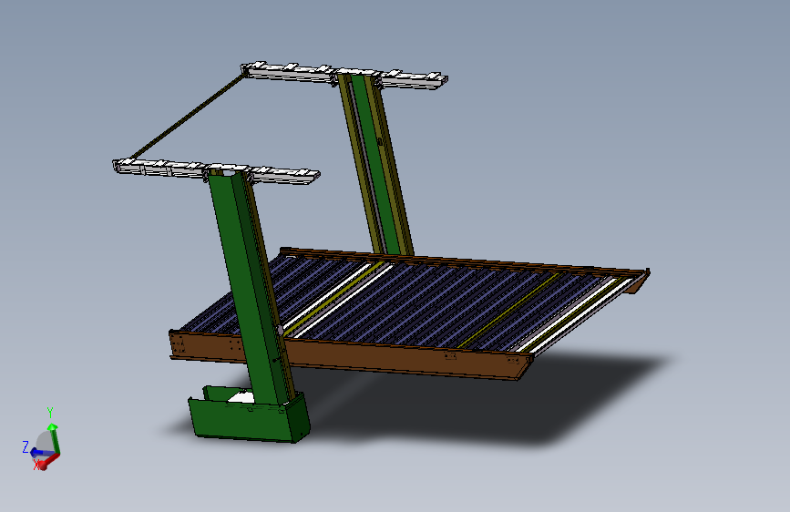 2立柱简易升降立体车库