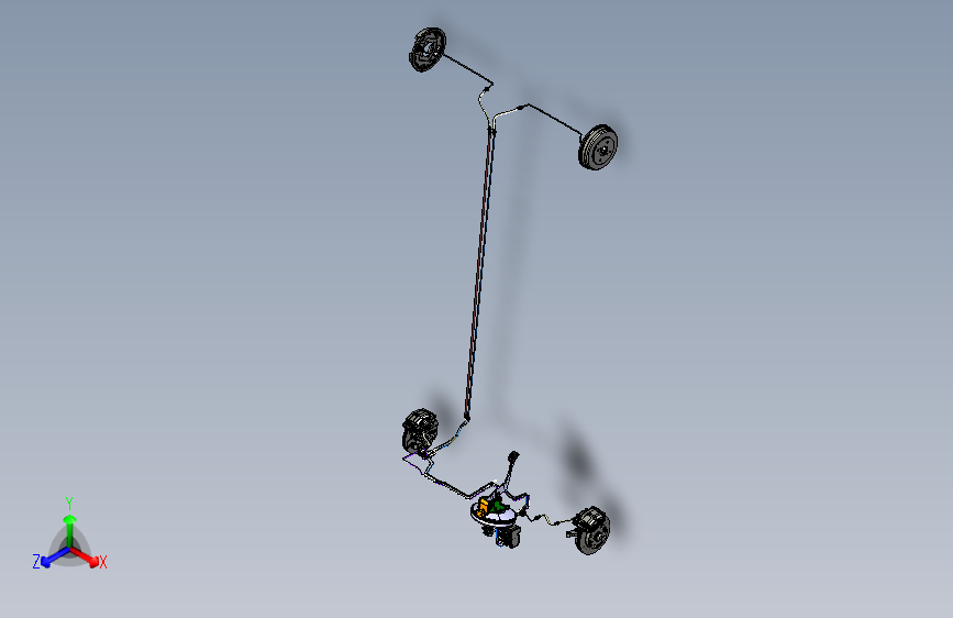 液压制动系统汽车防抱死系统设计【含三维catia+10张CAD图+文档】