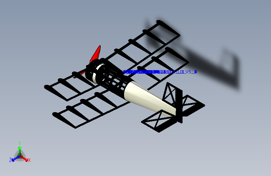 航模飞机框架