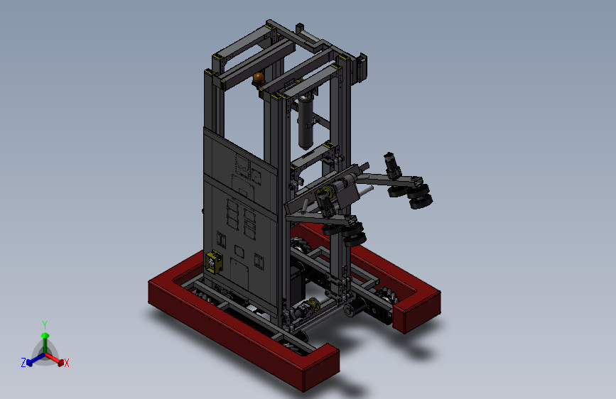 Worbots 4145 2018 (After Miami)麦克纳姆轮车3D图纸 STP格式