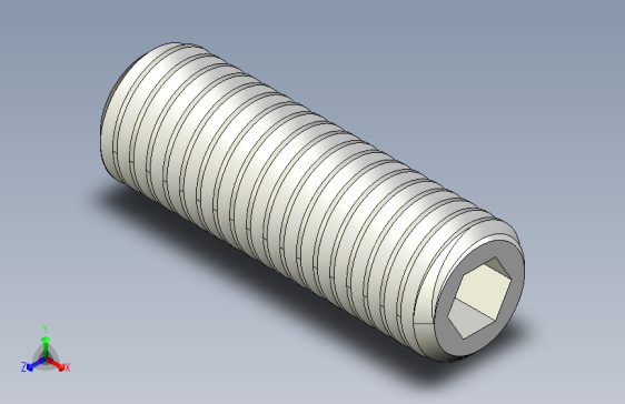 DIN 913-ISO 4026 固定螺钉-M10 L=30.STEP