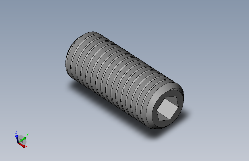 DIN 913-ISO 4026 固定螺钉-M12 L=30.SLDPRT