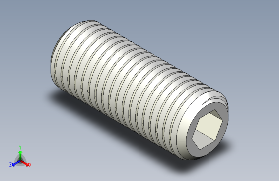 DIN 913-ISO 4026 固定螺钉-M16 L=40.STEP