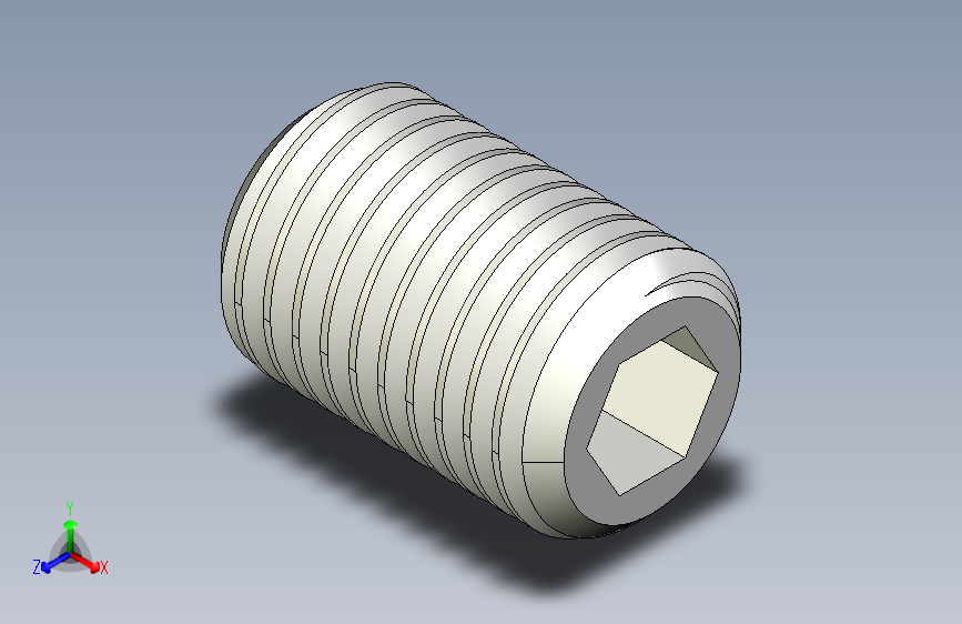 DIN 913-ISO 4026 固定螺钉-M20 L=30.STEP