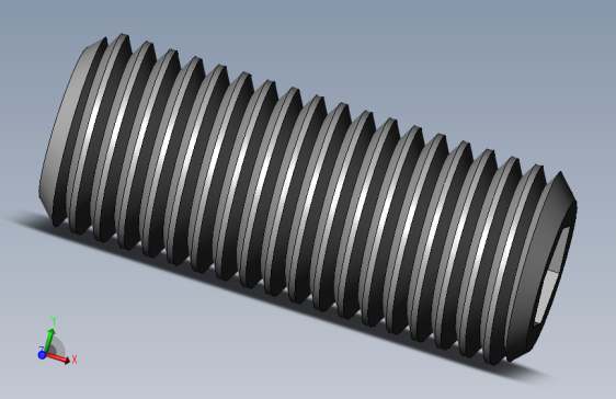 DIN 913-ISO 4026 固定螺钉-M20 L=50.SLDPRT