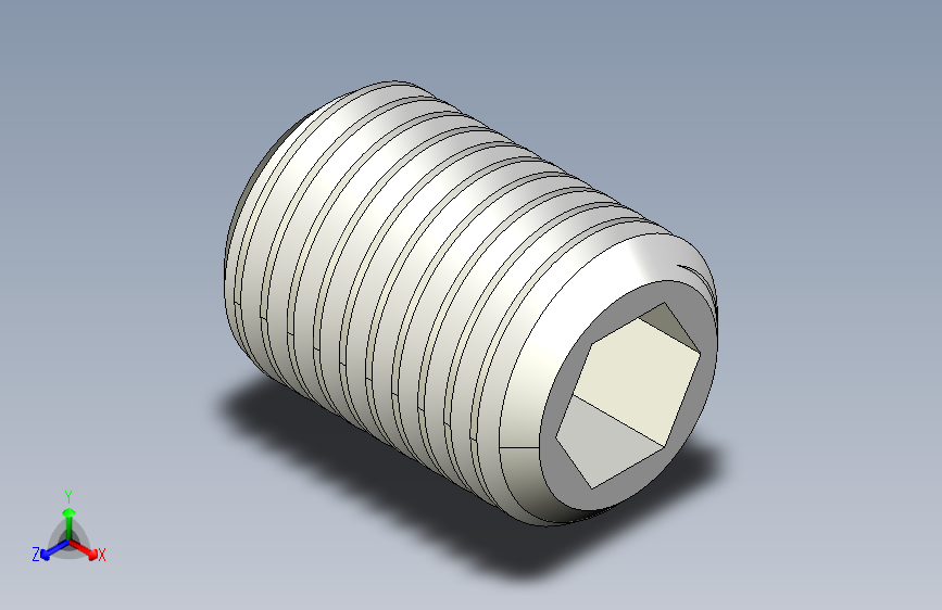 DIN 913-ISO 4026 固定螺钉-M22 L=30.STEP
