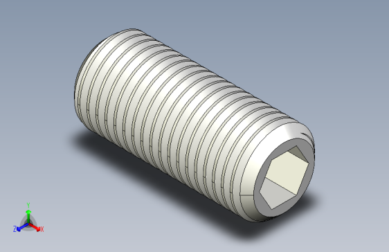 DIN 913-ISO 4026 固定螺钉-M22 L=50.STEP