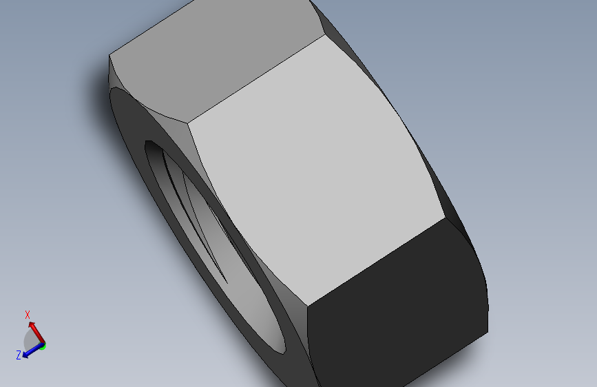 DIN 934 螺母-M12 Nut.SLDPRT