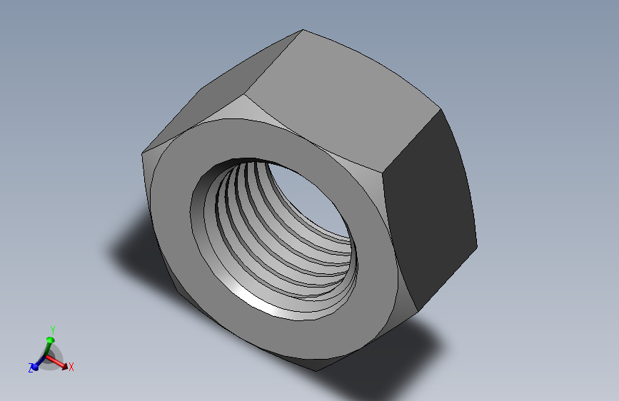 DIN 934 螺母-M36 Nut.SLDPRT