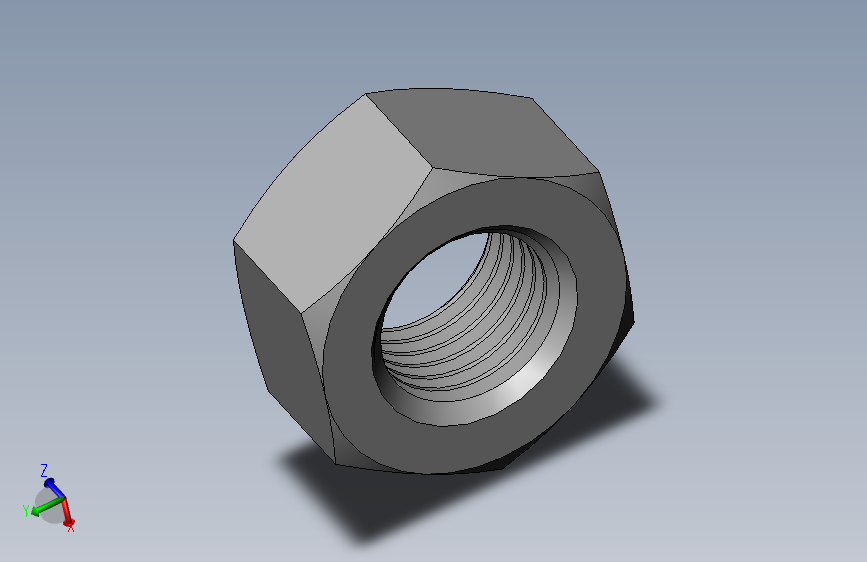 DIN 934 螺母-M42 Nut.SLDPRT