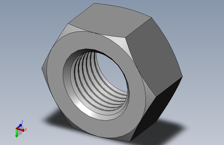 DIN 934 螺母-M45 Nut.SLDPRT