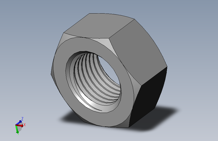 DIN 934 螺母-M56 Nut.SLDPRT