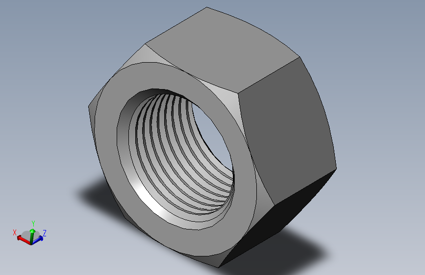 DIN 934 螺母-M76 Nut.SLDPRT