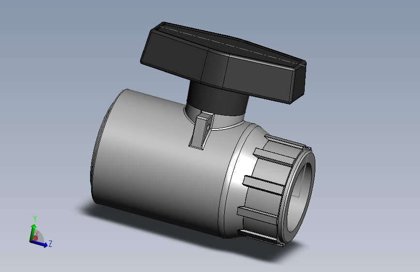 PVC公制管件-50 Ball Valve