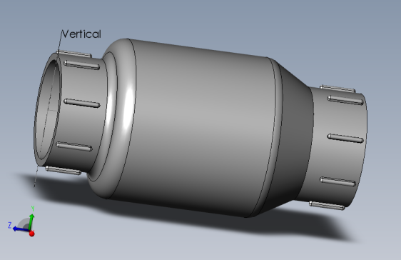 PVC公制管件-50 check Valve