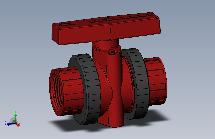 PVC管件-1in_BallValve