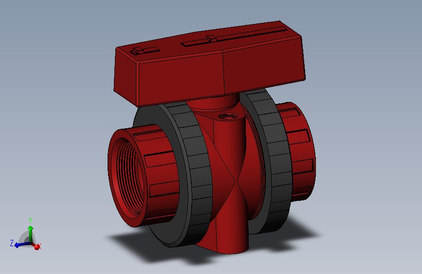 PVC管件-2in BALL VALVE