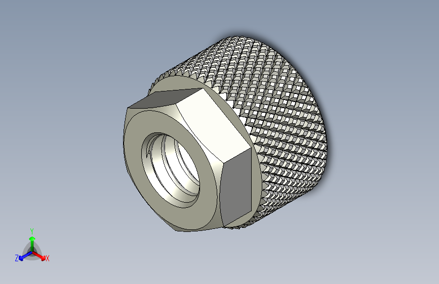 滚花螺母-M2.0 Knurled Nut