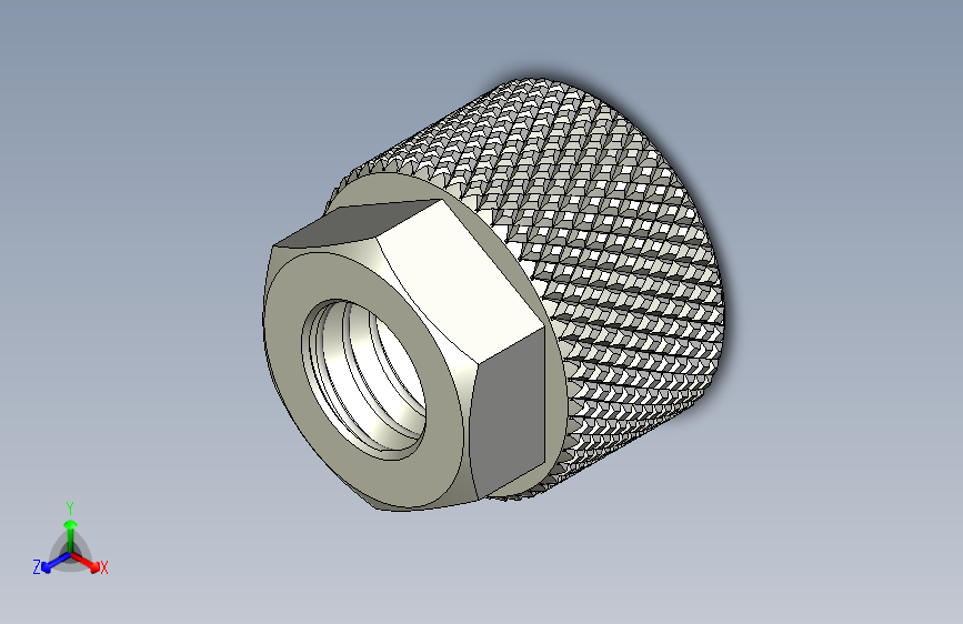 滚花螺母-M2.5 Knurled Nut